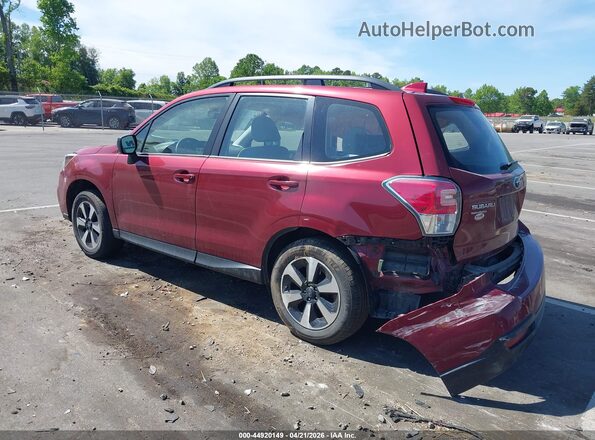 JF2SJABC2HH524140 2017 SUBARU FORESTER 2.5 Red Tył lewy