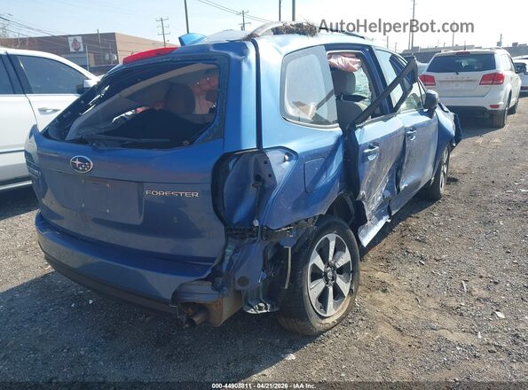 JF2SJABC2JH442754 2018 SUBARU FORESTER 2.5 Blue უკანა მარჯვენა