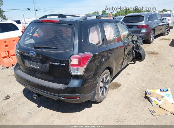JF2SJABC2JH466195 2018 SUBARU FORESTER 2.5 Black Rear right