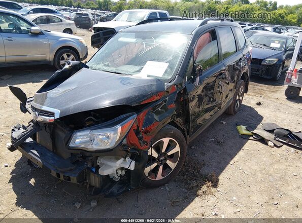 JF2SJABC2JH466195 2018 SUBARU FORESTER 2.5 Black Front left