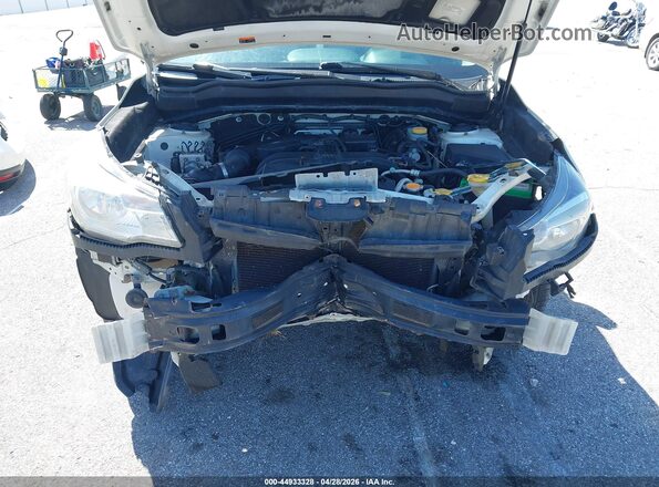 JF2SJABC3JH497133 2018 SUBARU FORESTER 2.5 White Widok z przodu