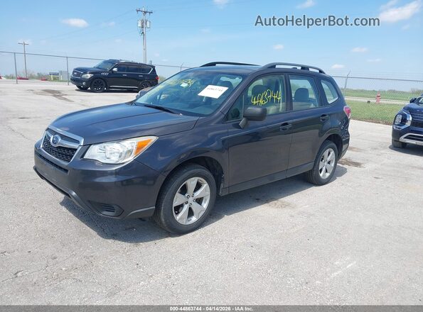 JF2SJABC4GH522744 2016 SUBARU FORESTER 2.5 Blue 