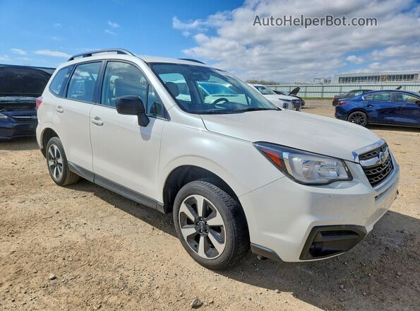 JF2SJABC6HH552295 2017 SUBARU FORESTER 2.5 White Front right