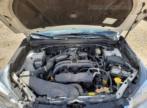 JF2SJABC6HH552295 2017 SUBARU FORESTER 2.5 White Engine compartment view