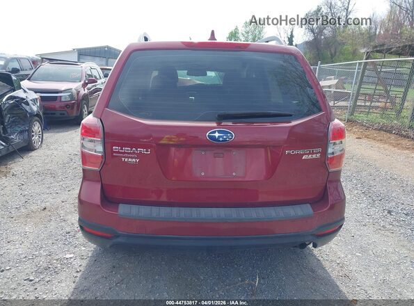 JF2SJABC7GH500544 2016 SUBARU FORESTER 2.5 Red 