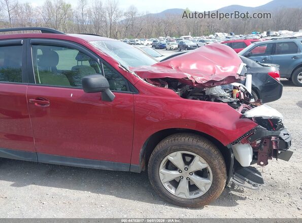 JF2SJABC7GH500544 2016 SUBARU FORESTER 2.5 Red 