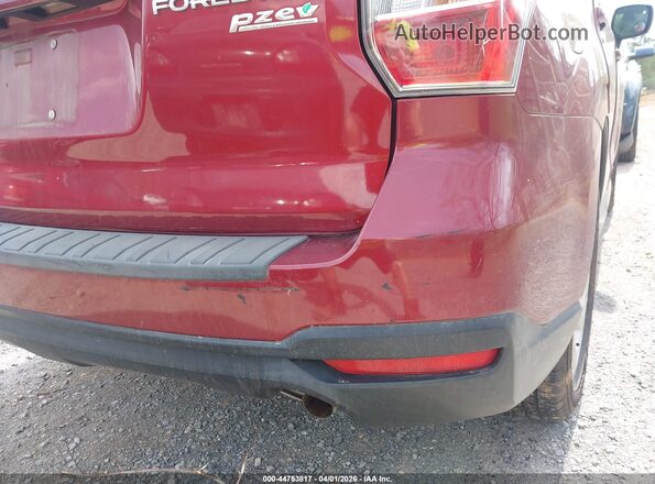 JF2SJABC7GH500544 2016 SUBARU FORESTER 2.5 Red 