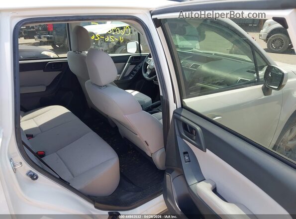 JF2SJADC0GH562915 2016 SUBARU FORESTER 2.5 White VIN կոդի պիտակի տեսք