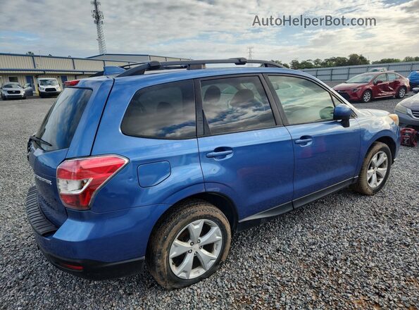 JF2SJADC3GH419246 2016 SUBARU FORESTER 2.5 Blue Tył prawy