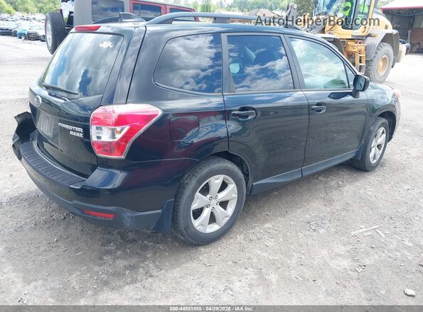 JF2SJADCXGH447514 2016 SUBARU FORESTER 2.5 Black Tył prawy