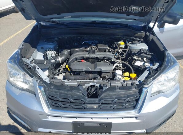 JF2SJAECXHH456732 2017 SUBARU FORESTER 2.5 Silver უკანა ხედი