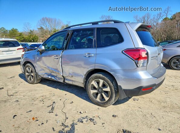 JF2SJAJC0JH536827 2018 SUBARU FORESTER 2.5 Silver Trasero izquierdo