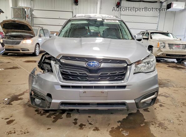 JF2SJAJC3JH532920 2018 SUBARU FORESTER 2.5 Silver Вид спереду