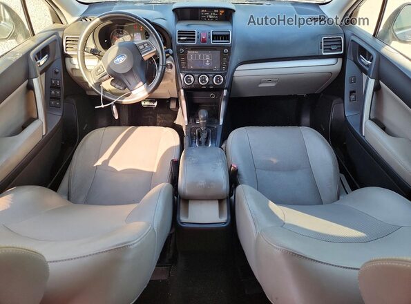 JF2SJAVC5GH439948 2016 SUBARU FORESTER 2.5I TO Black Առջևի վահանակի տեսք