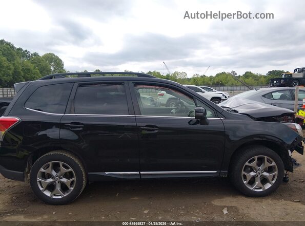 JF2SJAWC0HH486496 2017 SUBARU FORESTER 2.5I TO Black Widok zestawu wskaźników