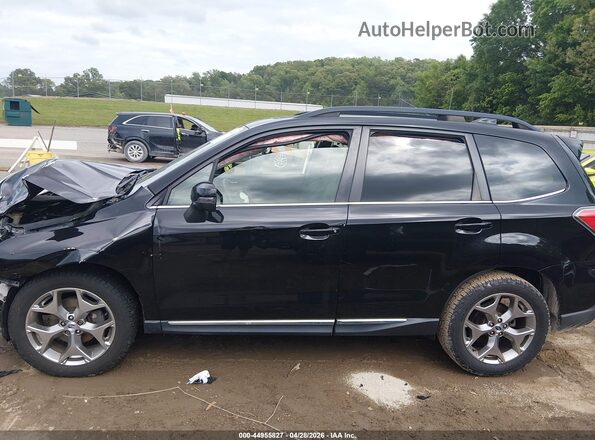 JF2SJAWC0HH486496 2017 SUBARU FORESTER 2.5I TO Black Widok wnętrza z tyłu