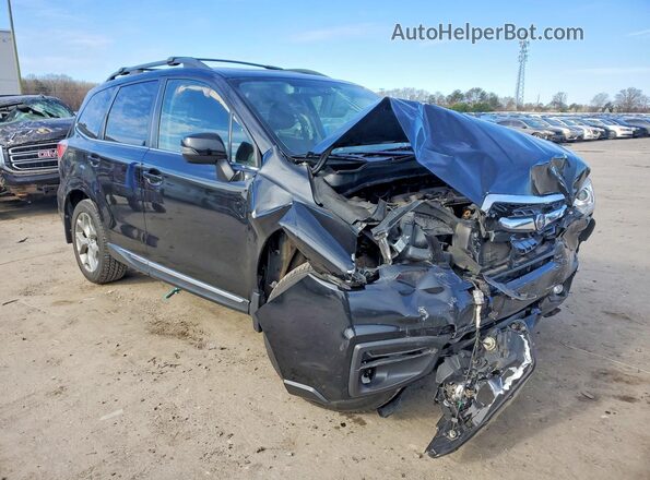 JF2SJAWC2HH596160 2017 SUBARU FORESTER 2.5I TO Черный Передняя правая четверть