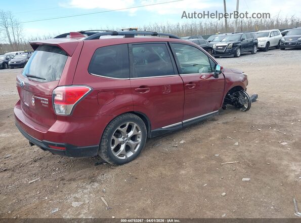 JF2SJAWC3HH587385 2017 SUBARU FORESTER 2.5I TO Red Trasero derecho