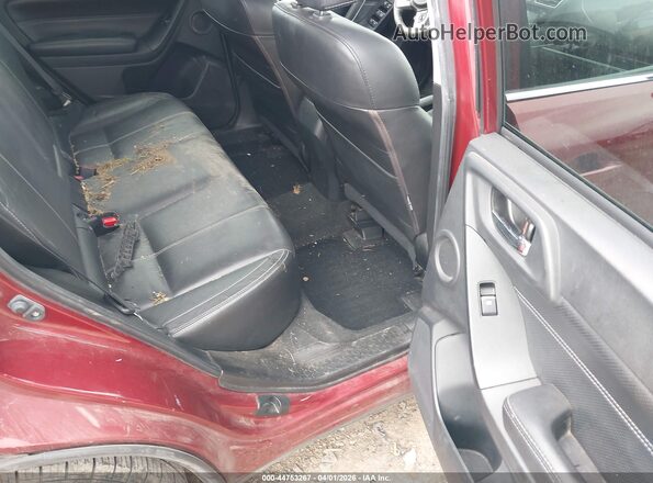 JF2SJAWC3HH587385 2017 SUBARU FORESTER 2.5I TO Red Vista de la etiqueta del VIN