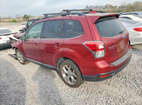JF2SJAWC5HH449749 2017 SUBARU FORESTER 2.5I TO Burgundy უკანა მარცხენა
