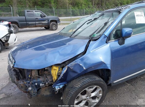 JF2SJAWC5HH806430 2017 SUBARU FORESTER 2.5I TO Light Blue ხელსაწყოთა პანელის ხედი