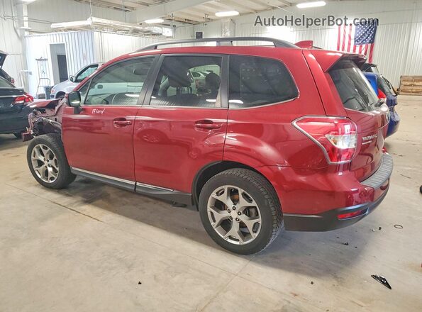 JF2SJAXC0GH517842 2016 SUBARU FORESTER 2.5I TO Maroon უკანა მარცხენა