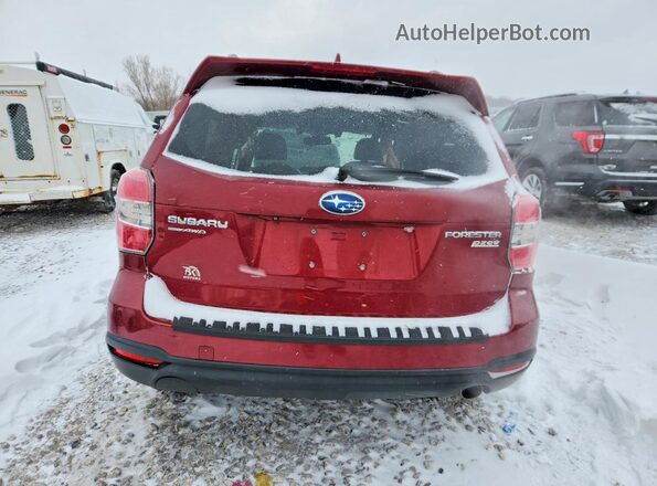 JF2SJAXC1GH509037 2016 SUBARU FORESTER 2.5I TO Maroon Vista trasera