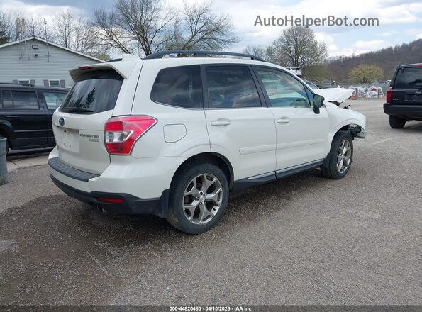 JF2SJAXC4GH525569 2016 SUBARU FORESTER 2.5I TO White Trasero derecho
