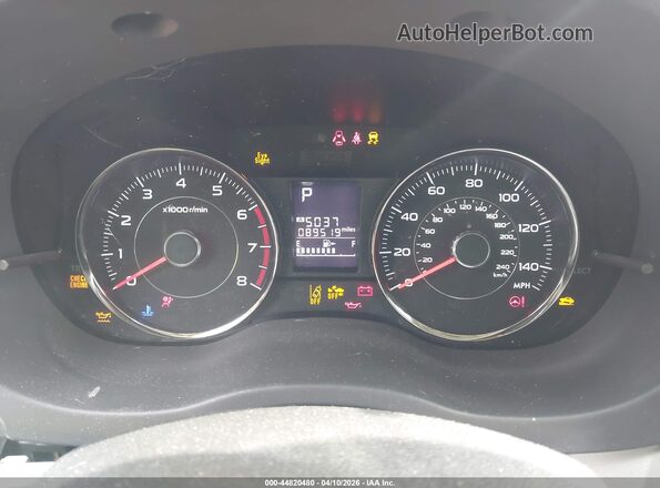 JF2SJAXC4GH525569 2016 SUBARU FORESTER 2.5I TO White Vista de los asientos traseros