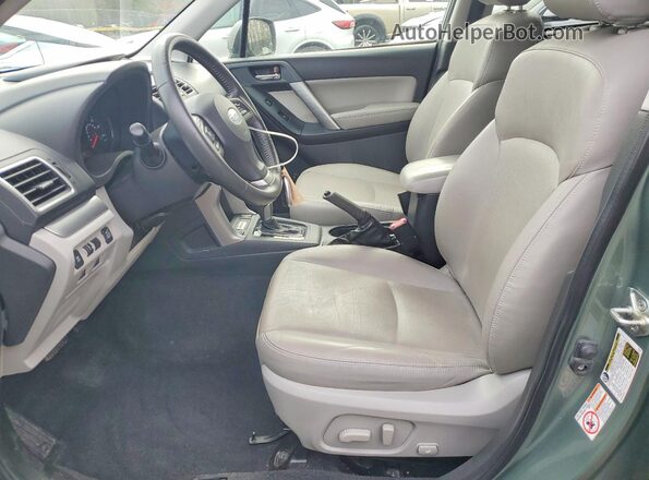 JF2SJAXC5GH425951 2016 SUBARU FORESTER 2.5I TO Green Widok wnętrza z przodu