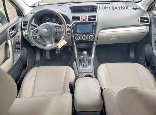 JF2SJAXC5GH425951 2016 SUBARU FORESTER 2.5I TO Green Widok deski rozdzielczej