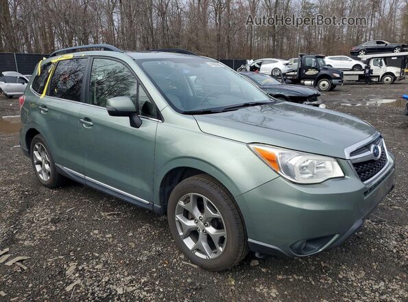 JF2SJAXC5GH425951 2016 SUBARU FORESTER 2.5I TO Green Przód prawy