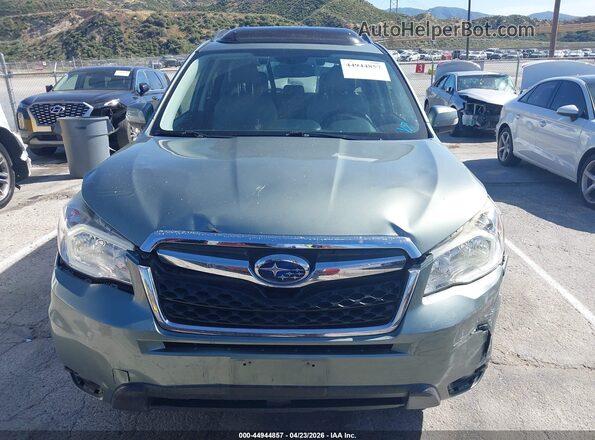 JF2SJAXC8GH544061 2016 SUBARU FORESTER 2.5I TO Green წინა ხედი