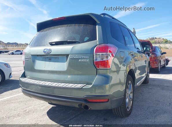 JF2SJAXC8GH544061 2016 SUBARU FORESTER 2.5I TO Green უკანა მარჯვენა