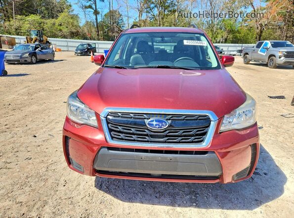JF2SJGEC3HH408962 2017 SUBARU FORESTER2. Burgundy Front view