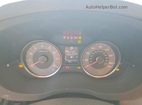 JF2SJGEC6JH417564 2018 SUBARU FORESTER2. Gray Вид щитка приладів