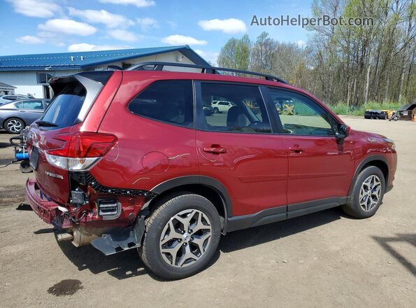 JF2SKADC9RH442952 2024 SUBARU FORESTER Red უკანა მარჯვენა