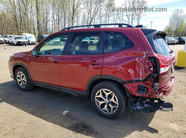 JF2SKADC9RH442952 2024 SUBARU FORESTER Red უკანა მარცხენა