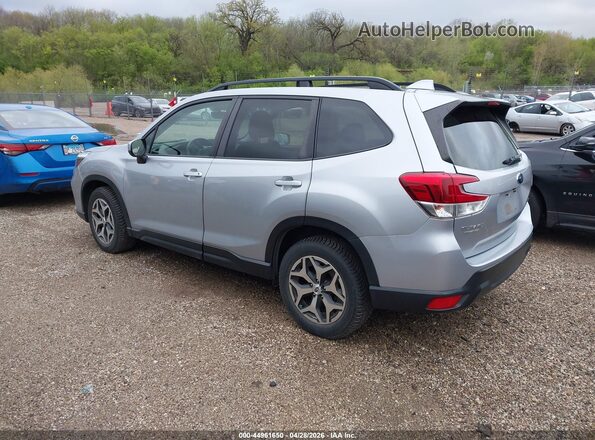 JF2SKAEC0KH407947 2019 SUBARU FORESTER Silver Trasero izquierdo