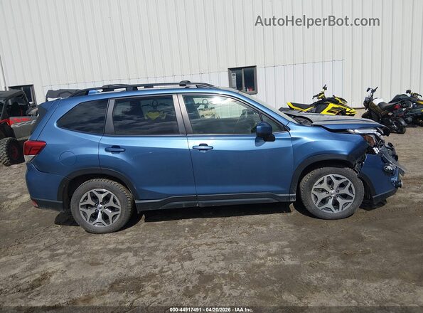 JF2SKAFC5MH427824 2021 SUBARU FORESTER Blue Սալոնի հետևի տեսք