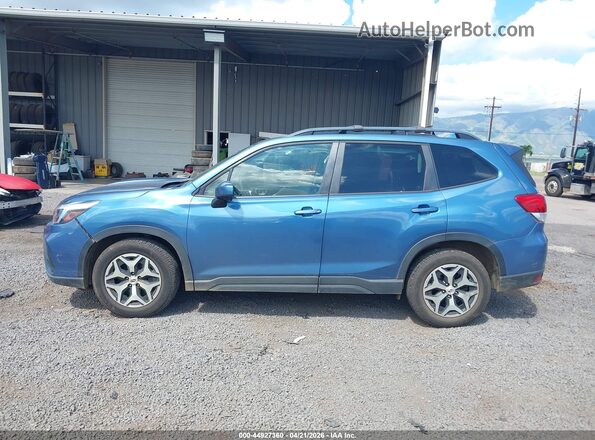 JF2SKAJC3MH569547 2021 SUBARU FORESTER Blue Панорамний вид салону 360°
