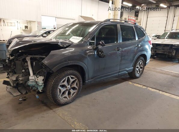 JF2SKAJC6LH514699 2020 SUBARU FORESTER Серый Передняя левая четверть