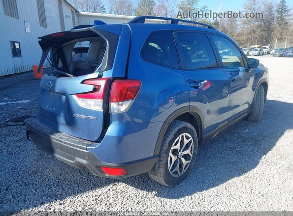 JF2SKAJC7MH404097 2021 SUBARU FORESTER Синий Задняя правая четверть
