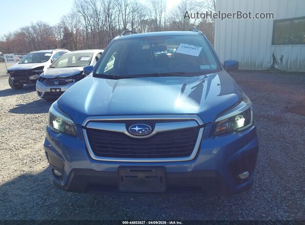 JF2SKAJC7MH404097 2021 SUBARU FORESTER Синий Вид щитка приборов