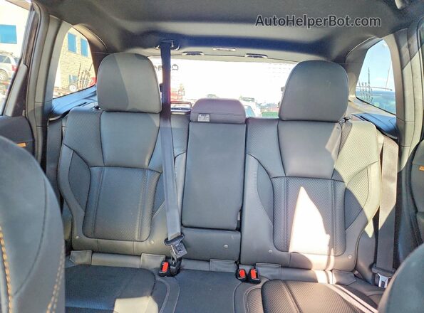 JF2SKAMC1PH526020 2023 SUBARU FORESTER Black Widok tylnych siedzeń