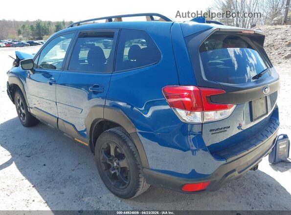 JF2SKAMC7NH501748 2022 SUBARU FORESTER Blue Հետևի ձախ