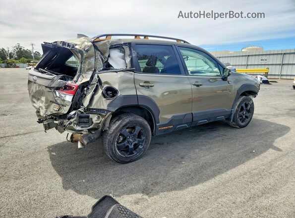 JF2SKAMCXNH412059 2022 SUBARU FORESTER Green Rear right