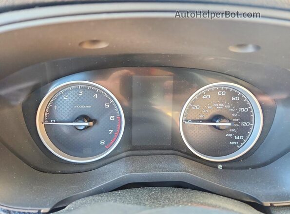 JF2SKAPC1PH535442 2023 SUBARU FORESTER Blue ხელსაწყოთა პანელის ხედი