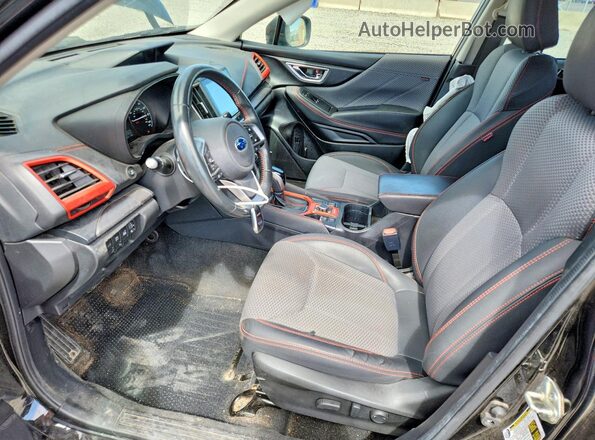 JF2SKARC2MH472991 2021 SUBARU FORESTER Black Front interior view