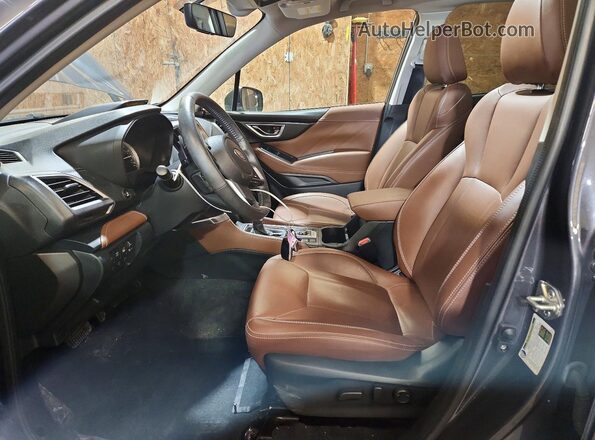 JF2SKAXC8MH442624 2021 SUBARU FORESTER Charcoal Front interior view